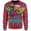 Brisbane Lions Sweatshirt Festive Holiday Merry Christmas Vibe