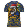 West Coast Eagles T-Shirt Festive Holiday Merry Christmas Vibe