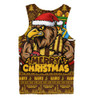 Hawthorn Men Singlet Festive Holiday Merry Christmas Vibe