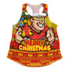 Gold Coast SUNS Women Racerback Singlet Festive Holiday Merry Christmas Vibe
