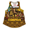 Hawthorn Women Racerback Singlet Festive Holiday Merry Christmas Vibe