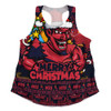 Melbourne Women Racerback Singlet Festive Holiday Merry Christmas Vibe