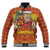 Gold Coast SUNS Baseball Jacket Festive Holiday Merry Christmas Vibe
