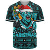 Port Adelaide Baseball Shirt Festive Holiday Merry Christmas Vibe