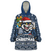 Geelong Cats Snug Hoodie Festive Holiday Merry Christmas Vibe