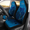 Australia Aboriginal Car Seat Covers - Fish Dreaming Paintings