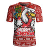 Sydney Swans Rugby Jersey Festive Holiday Merry Christmas Vibe