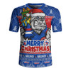 Western Bulldogs Rugby Jersey Festive Holiday Merry Christmas Vibe