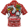 Sydney Swans Zip Polo Shirt Festive Holiday Merry Christmas Vibe