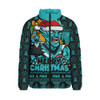 Port Adelaide Padded Jacket Festive Holiday Merry Christmas Vibe