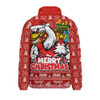 Sydney Swans Padded Jacket Festive Holiday Merry Christmas Vibe