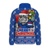 Western Bulldogs Padded Jacket Festive Holiday Merry Christmas Vibe