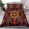 Australia Aboriginal Bedding Set - Indegenous Dot Painting Art