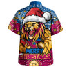 Brisbane Lions Hawaiian Shirt Ugly Christmas Knit Patterns Vintage Jersey
