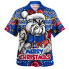 Western Bulldogs Hawaiian Shirt Ugly Christmas Knit Patterns Vintage Jersey