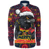 Adelaide Crows Long Sleeve Shirt Ugly Christmas Knit Patterns Vintage Jersey