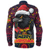 Adelaide Crows Long Sleeve Shirt Ugly Christmas Knit Patterns Vintage Jersey