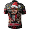 St Kilda Polo Shirt Ugly Christmas Knit Patterns Vintage Jersey