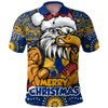 West Coast Eagles Polo Shirt Ugly Christmas Knit Patterns Vintage Jersey