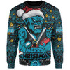 Port Adelaide Sweatshirt Ugly Christmas Knit Patterns Vintage Jersey