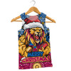 Brisbane Lions Men Singlet Ugly Christmas Knit Patterns Vintage Jersey