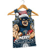 Carlton Men Singlet Ugly Christmas Knit Patterns Vintage Jersey