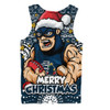 Carlton Men Singlet Ugly Christmas Knit Patterns Vintage Jersey