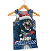 Geelong Cats Men Singlet Ugly Christmas Knit Patterns Vintage Jersey