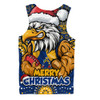 West Coast Eagles Men Singlet Ugly Christmas Knit Patterns Vintage Jersey