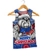 Western Bulldogs Men Singlet Ugly Christmas Knit Patterns Vintage Jersey
