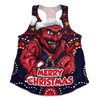 Melbourne Women Racerback Singlet Ugly Christmas Knit Patterns Vintage Jersey