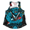 Port Adelaide Women Racerback Singlet Ugly Christmas Knit Patterns Vintage Jersey
