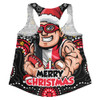 St Kilda Women Racerback Singlet Ugly Christmas Knit Patterns Vintage Jersey