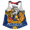 West Coast Eagles Women Racerback Singlet Ugly Christmas Knit Patterns Vintage Jersey