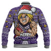 Fremantle Baseball Jacket Ugly Christmas Knit Patterns Vintage Jersey