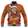 Gold Coast SUNS Baseball Jacket Ugly Christmas Knit Patterns Vintage Jersey