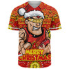 Gold Coast SUNS Baseball Shirt Ugly Christmas Knit Patterns Vintage Jersey
