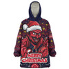 Melbourne Snug Hoodie Ugly Christmas Knit Patterns Vintage Jersey