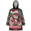 St Kilda Snug Hoodie Ugly Christmas Knit Patterns Vintage Jersey