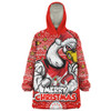 Sydney Swans Snug Hoodie Ugly Christmas Knit Patterns Vintage Jersey
