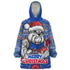 Western Bulldogs Snug Hoodie Ugly Christmas Knit Patterns Vintage Jersey
