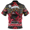 Essendon Zip Polo Shirt Ugly Christmas Knit Patterns Vintage Jersey