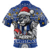 North Melbourne Zip Polo Shirt Ugly Christmas Knit Patterns Vintage Jersey