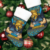 Gold Coast Titans Christmas Stocking Merry Christmas Tough Edition