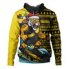 Richmond Hoodie Christmas Holiday Santa Rides The Waves