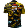 Richmond Polo Shirt Christmas Holiday Santa Rides The Waves