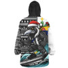 Collingwood Snug Hoodie Christmas Holiday Santa Rides The Waves