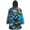 Port Adelaide Snug Hoodie Christmas Holiday Santa Rides The Waves