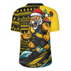 Richmond Rugby Jersey Christmas Holiday Santa Rides The Waves