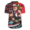 St Kilda Rugby Jersey Christmas Holiday Santa Rides The Waves